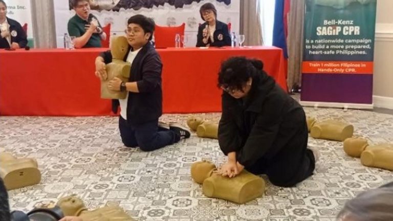 Pharma Firm Eyes To Train 1M Filipinos In CPR