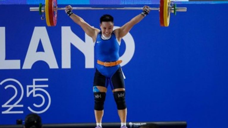 Ando Gives Philippines 1st Weightlifting Gold In 2025 SEA Games