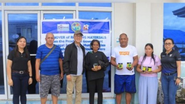 Tino Victims In Dinagat Get Housing Aid