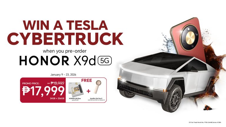 The Toughest Phone HONOR X9d 5G Launched At PHP 17,999 With A Chance To Win Tesla Cybertruck