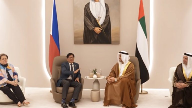 President Marcos In United Arab Emirates For Working Visit, Sustainability Talks