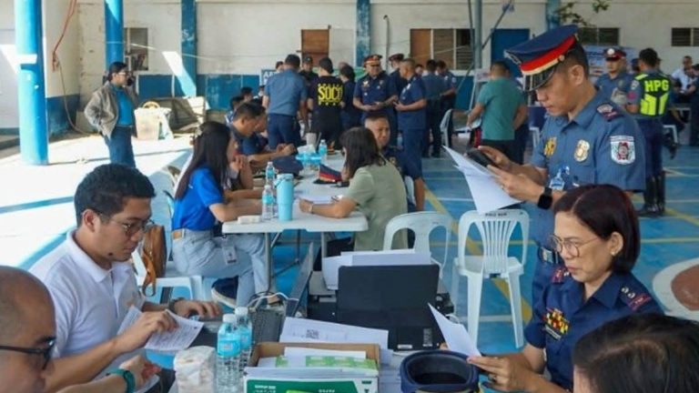 Negrense Cops, Dependents Avail Of One-Stop-Shop Frontline Services