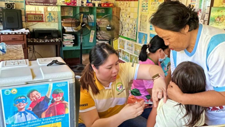 DOH-10 Steps Up Measles Immunization In Rural Areas
