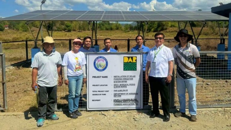 DAR Continues Solar-Irrigation Projects In Ilocos Norte