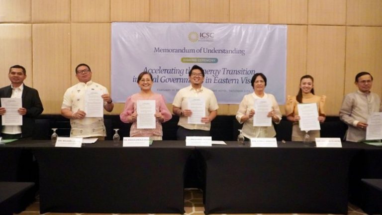 5 Eastern Visayas LGUs Sign Pact For Clean Energy Transition