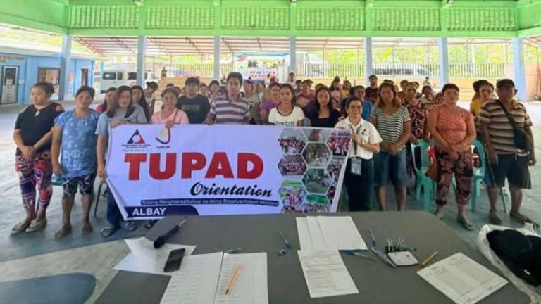 194 Mayon Evacuees Start Emergency Employment Under TUPAD