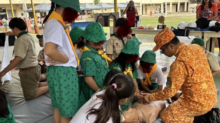 BFP Roadshow Educates Students On Fire Safety, Emergency Response