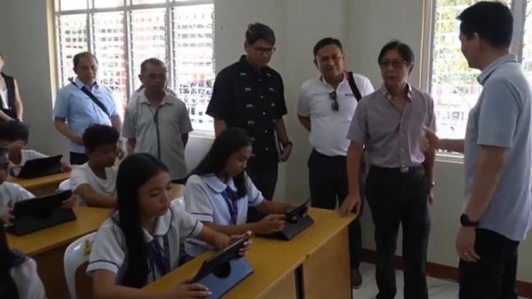 PBBM Checks Learning Continuity Efforts, YAKAP In Bataan School