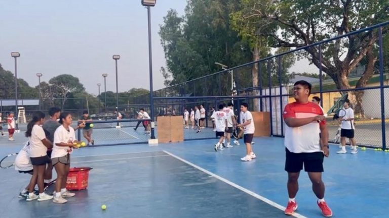 Laoag Club Drums Up Interest In Tennis With Free Coaching Clinics