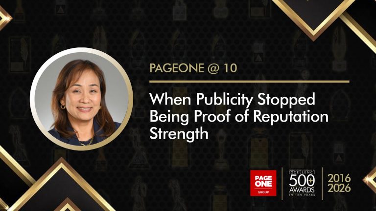 When Publicity Stopped Being Proof Of Reputation Strength