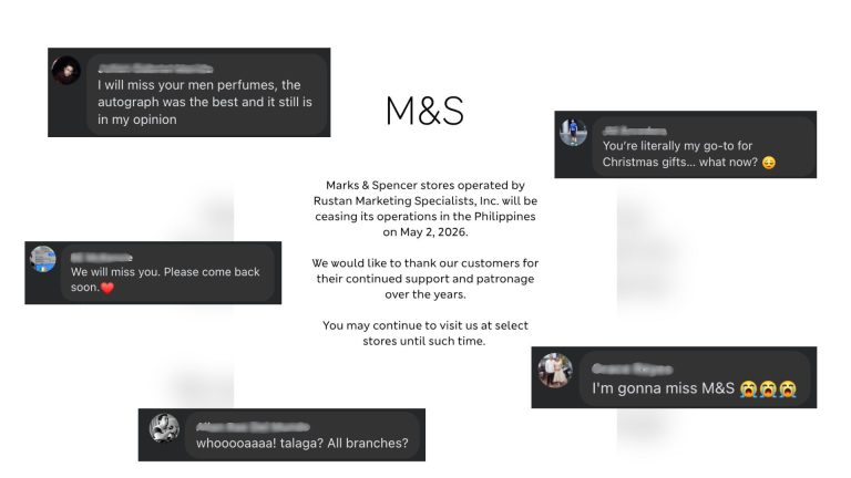 British Retailer Marks & Spencer To Exit Philippine Market In May