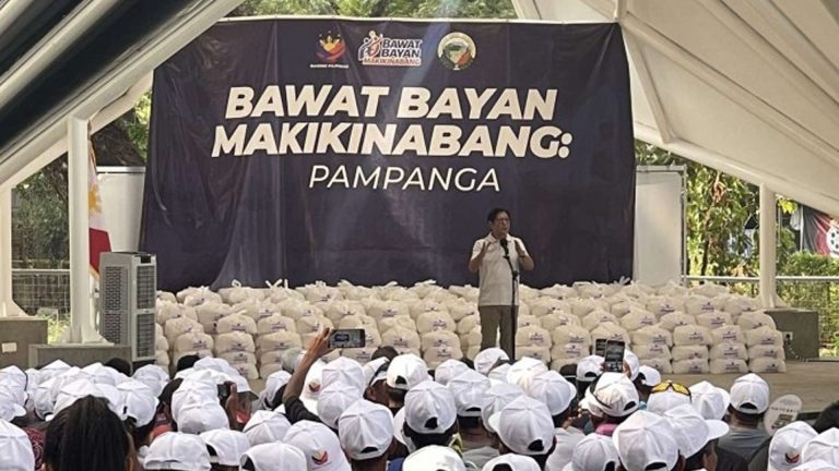 PBBM Brings Scholarships, Rice Aid To Pampanga Barangays