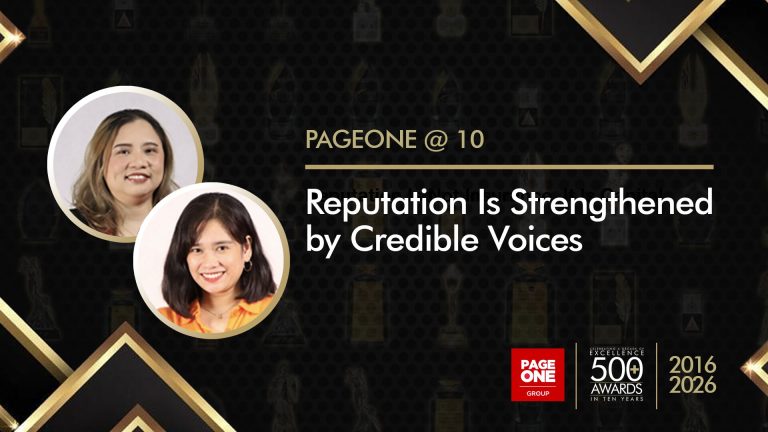 Reputation Is Strengthened By Credible Voices