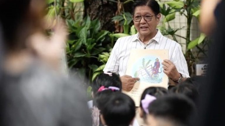 President Marcos Joins Brigada Eskwela In Navotas, Reads Rizal Story To Pupils