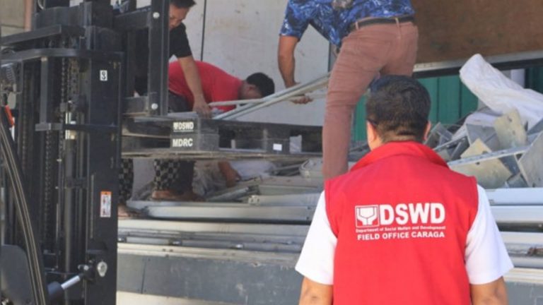DSWD-13 Sends 2 Mobile Storage Units To Davao For Quake Relief