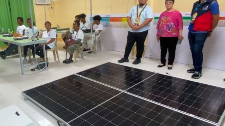 TESDA Trains Albay Indigenous Peoples Members On Solar Light Assembly