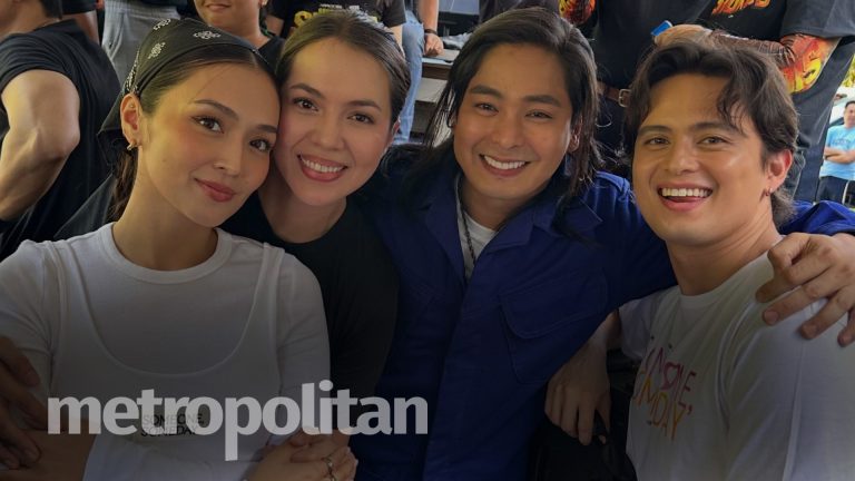 CocoJul, Kathryn, And James Show Love To Crowd-Filled Pampanga Motorcade