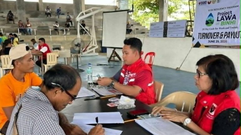 Project LAWA At BINHI Beneficiaries In Negros Occidental Get PHP17.4 Million Cash Aid