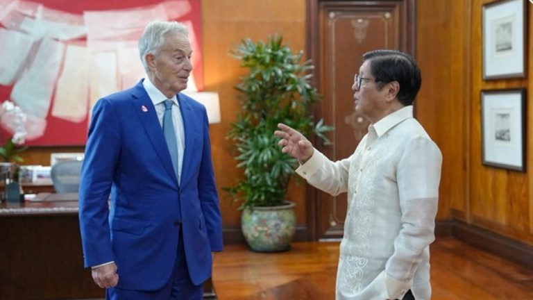 President Marcos, Ex-United Kingdom Prime Minister Blair Discuss Governance, Public Policy
