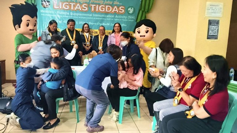 Baguio Mayor Magalong Backs ‘Ligtas Tigdas’ Vax Drive