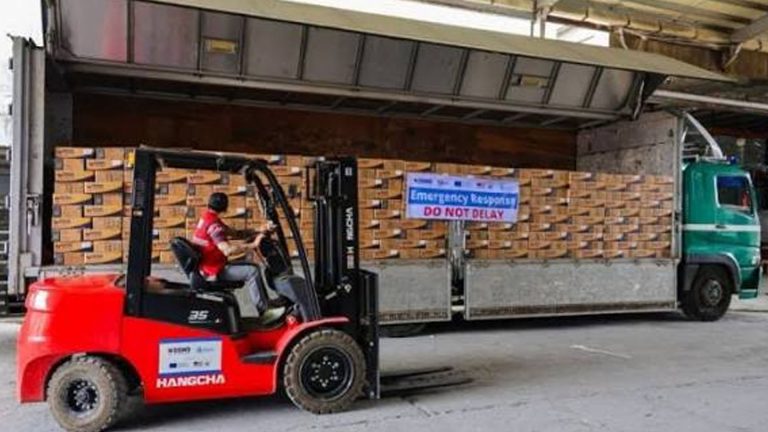 DSWD Bicol Augments Central Luzon Relief Operations With 100K Family Food Packs