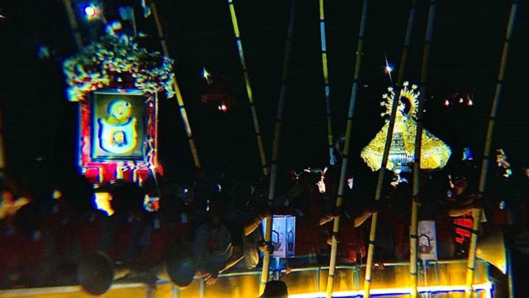 1.2M Devotees Join First Nighttime Peñafrancia Fluvial Procession