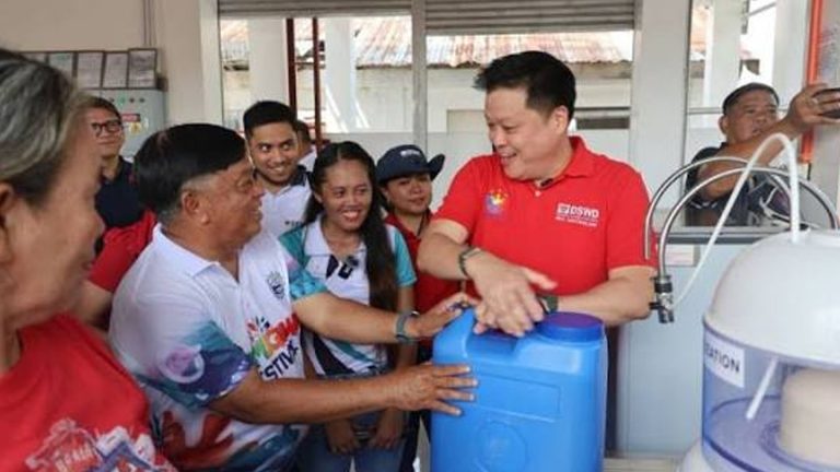 DSWD PHP19 Million Potable Water Solution Benefits 836 Households In Masbate