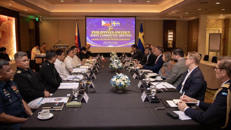 Philippines Eyes More Ties With Sweden For Self-Reliant Defense Posture