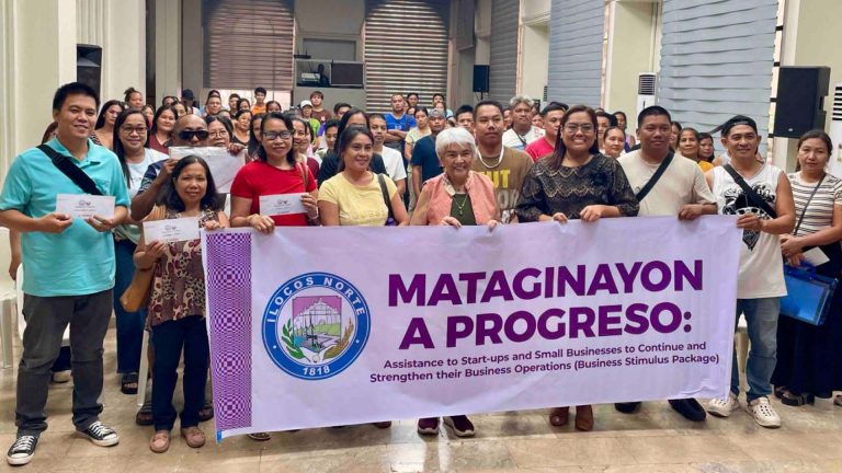 111 Small Biz Owners In Ilocos Norte Get Cash Aid To Sustain Livelihood