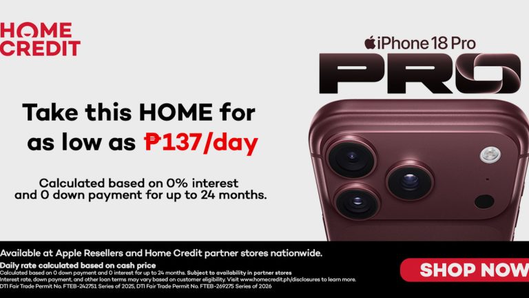 Home Credit Makes The Latest iPhone 18 Pro And 18 Pro Max More Accessible With Double-Zero And Trade-In Offers